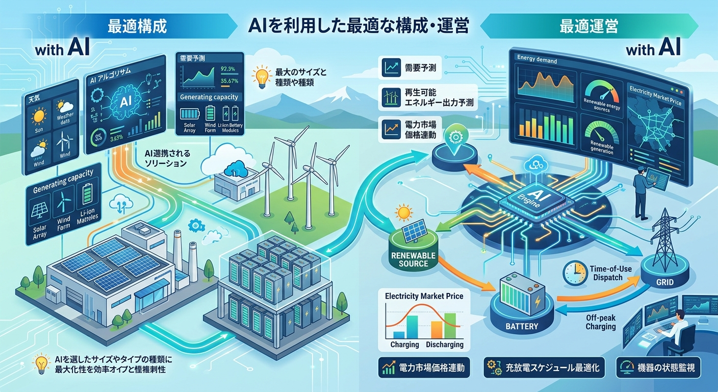 導入事例：発電所の蓄電システム導入